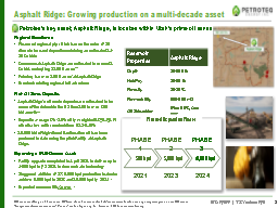 Asphalt Ridge: Growing production on a multi-decade asset